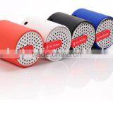 S10 Cylinder Shape Classic Design Mini Portable Car Bluetooth Speaker 3.0 w/ Custom Color and Logo Printing and Aux Line in Quality Choice