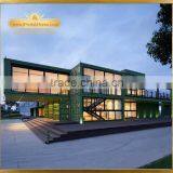 IPrefab-LPOBS-M2 Hot Design Artistic Creative Wonderful Prefabricated Steel Structure Business Office Building thumbnail-1