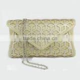 Lady Fashion Crochet Envelop Evening Bag thumbnail-5