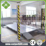 One Cylinder Hydraulic Lift Type and CE Certification Four Post Car Lift thumbnail-2