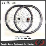 Carbon Basalt Rims UD Matte Finish 40mm Clincher Wheelset for Carbon Road Bicycles