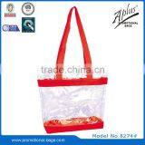 2015 Portable Plastic Transparent PVC Handbag Tote Bag thumbnail-4