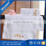 Weisdin Luxury Hotel Supplies Custom Logo Cotton Bath Towels Set Quality Choice thumbnail-3