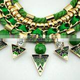 New Arrival Statement Jewelry 18K Gold Wire Rope Chunky Necklace thumbnail-2