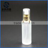 Luxury 100ml Frosted Airless Pump Glass Bottle Lotion Glass Bottle With Pump thumbnail-3