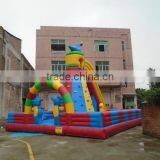 2016 Hot Commercial Inflatable Park With Climbing Wall thumbnail-2