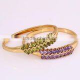 Beautiful Wholesale Price18k Gold Saudi Arabia Daily Wear Jewelry Bangles thumbnail-2