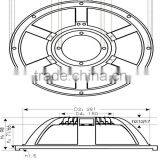 12 Inch Aluminum Speaker Frame thumbnail-2