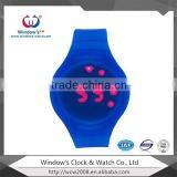 Wholesales Cheap Led Watch With Light Silicone Strap