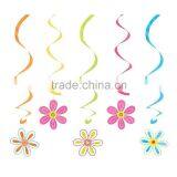 Hawaiian Flower Hanging Swirls Decoration Ceiling Hanging Decorations thumbnail-1