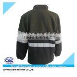 Black Reflective Tapes Safety Windproof Protective Coat thumbnail-2