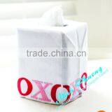 Embroidery Tissue Box Cover By Hand thumbnail-1