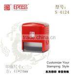High Quality Size 41*24mm Epress Best Price Speed Rubber Self Inking Stamp thumbnail-1