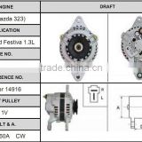 High quality auto car alternator for Mazda 323 f651-18-300b alternator