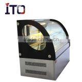 RI-900 Curved Glass Cake Display Refrigerator Bakery Showcase thumbnail-3
