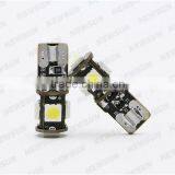 Canbus T10 5smd 5050 LED Car Light Canbus W5W 194 5050 SMD Error Free Light Bulbs thumbnail-6