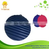 Homely food grade promotion colorful heat resistant silicone hot mat manufacturer