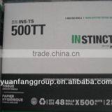 2 Ply 500 Sheets White Toilet Tissue Paper ,100%recycled Toilet Paper,tissue Toilet Paper Standard Rolls thumbnail-2