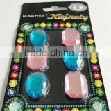 Wholesale High Quality Fridge Magnet Glass Set Promotional Custom Magnet Glass Gifts thumbnail-5