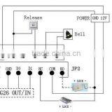 Touch Keypad Standalone Single Door Access Controller, Door Access Control With Card Reader thumbnail-6