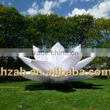 Giant White Inflatable Flowers Lotus for Outdoor Decoration thumbnail-1