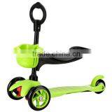 3 In1mini Baby Foot Scooter With Adjustable Seat and O-Bar, Cheap Kids Kick Scooter for 1-8 Ages