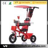 High Quality Baby Tricycle With Canopy,Baby Tricycle Kids Bike With Push Bar thumbnail-4