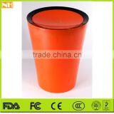 Colourful Hot Sell Creative Plastic Waste Bin Trash Can thumbnail-2