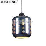 2016 Hot Sale Modern 3D Glass Indoor Industrial Pendant Light Chandelier Lamp for House Lighting thumbnail-1