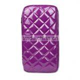 PU Leather Fashion BUBM 64 Capacity Purple Personalized CD Case