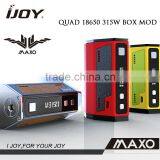 IJOY New quad 18650 battery Wholesale price IJOY MAXO QUAD 18650 315W TC BOX MOD