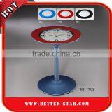 Glass Top Stainless Steel Base Coffee Table