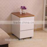 Wood Melamine Faced Chipboard Bed Side Table Night Stand