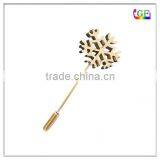 Gold Snowflake Brooch Pin Stick Pin thumbnail-1