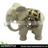 Rohs Led Lights Elephant Figurine Light , New Brand Name Led Light, Resin Material Led Light Product