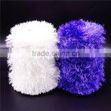 100% Polyester Feather Yarn , With Heat Setting , Crochet Yarn thumbnail-1