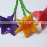 2016 Hot Selling Duo Tone Floral Wine Charm Silicone Drink Glass Marker thumbnail-3