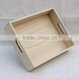 Factory Price Nature Color Wooden Breakfast Set Tray,sushi Tray Sets thumbnail-3