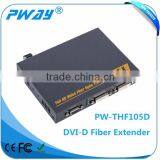 2km-10km DVI-D Fiber Optic Extender Support Copy EDID and RS232 Signal thumbnail-1