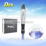 Auto Electric Microneedle Microneedle Derma Stamp Beauty Skin Therapy Roller Pen 2 Cartridge thumbnail-1