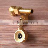 Brass Tyre Air Chuck With 1/4-inch Hose Barb , Direct Line thumbnail-3