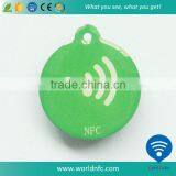 Competitive Price Dia 30mm Epoxy NFC Tag / Custom Waterproof NFC Tag With URL Encoding thumbnail-3