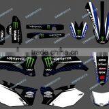 NEW Style (DST0187) TEAM GRAPHICS & BACKGROUNDS FOR YAMAHA WR250F WR450F 2007 2008 2009 2010 2011 thumbnail-1
