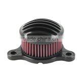 Black Air Cleaner Intake Filter For Sportster 48 72 XL883 XL1200 04-16 thumbnail-3