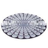 1PC Printed Compressed Mat Camping Microfiber Fabric Portable Lightweight Swimming Pad Mat Cushion thumbnail-2