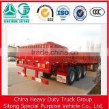 3 Axles Side Wall Truck Trailers/high Bed Semi-trailer With Side Walls/bulk Cargo Semitrailer thumbnail-3