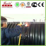 Large Diameter Black and White Plastic Polyethylene Pipe thumbnail-2