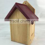 Selling Garden Wild Outdoor Wooden Bird House for Manufacturer Wholesale thumbnail-2