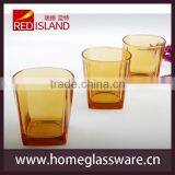 Spray Color Whisky Mini Glass Cup Square Cup thumbnail-3