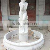 Outdoor Marble Lady Garden Fountain From Manufacture thumbnail-3